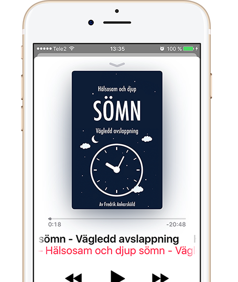 Hälsosam och djup sömn - Mental avslappning
